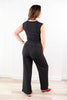 Quiet Escape Lightweight Textured Sleeveless Matching Set