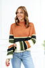 Wide Horizon Mock Neck Sweater