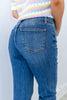 3 LENGTHS Shameless Flirt Mid Rise Straight Leg Jeans