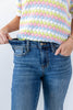 3 LENGTHS Shameless Flirt Mid Rise Straight Leg Jeans