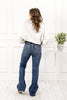 Indigo Illusion Tummy Control Flare Judy Blue Jeans