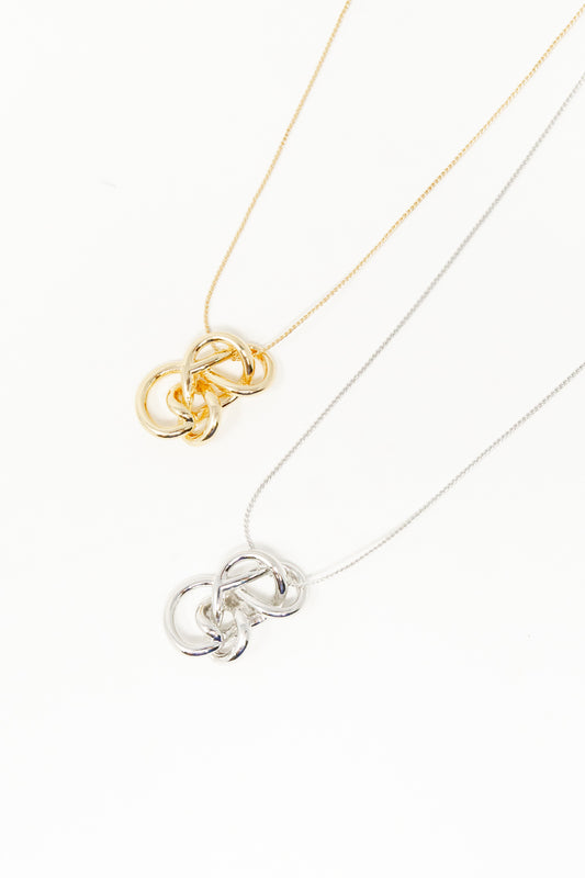 Endless Love Knot Pendant Necklace