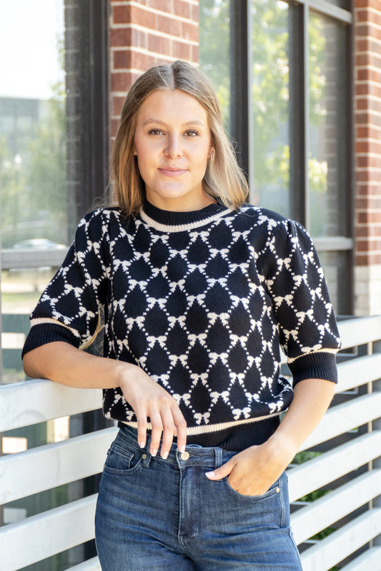 Playful Charm Sweater