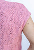 Cozy Kiss Short Sleeve Knit Mock Neck Sweater