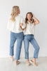 Take Notice REG/PETITE Tummy Control Straight Leg Jeans