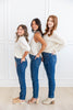 3 LENGTHS Great Lengths Dark Wash Relaxed Fit Jeans