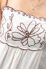 Garden Darling Embroidered Floral Flowy Midi Dress