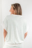 City Breeze Striped Lounge Set