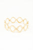 Endless Clover Link Stretch Bracelet