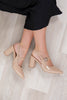 Heavenly Steps Mary Jane Strap Slingback Block Heels