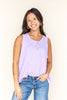 Can't Be Bothered Henley Tank Top