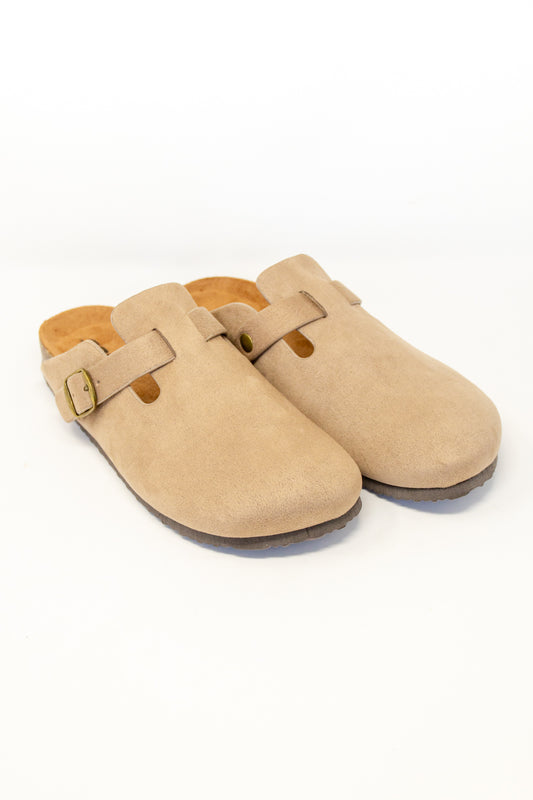 Suede Serenity Slip-On Clog