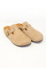 Suede Serenity Slip-On Clog