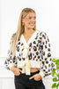 Wild Charm Leopard Cardigan Sweater