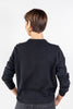 Girl Club Contrast Piping Cardigan Sweater