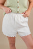 Breezy Does It Embroidered Shorts