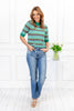 Vintage Wash Thermal Straight Jeans