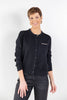 Girl Club Contrast Piping Cardigan Sweater