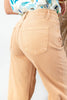 Brown Sugar Babe Wide Leg Crop Jeans