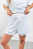 City Breeze Striped Lounge Set