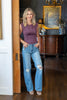 Hidden Gem High Rise Wide Leg Distressed Jeans