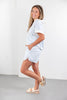City Breeze Striped Lounge Set