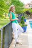 Ice Breaker Ankle Straight White Jeans
