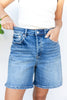New Beginnings Bermuda Denim Shorts