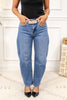 Ocean Swell Barrel Leg High Rise Vervet Jeans