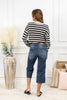 Country Dawn Tummy Control Wide Crop Judy Blue Jeans