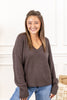 Good Advice Long Sleeve V-neck Sweater