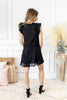 Piccadilly Ruffled Woven Mini Dress