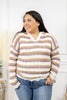 Country Dusk Knit Hooded Sweater