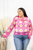 Oopsie Daisy Crochet Sweater Top