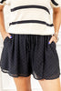 Dotty Delight Flowy Drawstring Shorts