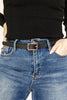 The Sutton Rectangle Buckle Belt