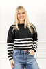 *DOORBUSTER* Between the Lines Striped Sweater