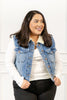 Mountain Mingle Shearling Judy Blue Denim Vest