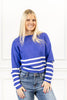 *DOORBUSTER* Between the Lines Striped Sweater