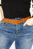 Lasting Impression Rectangle Buckle Belt