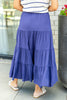 Whirling with Flair Maxi Skirt