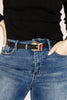 Yours Truly Rectangle Buckle Belt