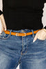 Simple Statement Skinny Belt