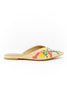 Woven Bloom Embroidered Loafers