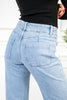 New Obsession Front Patch Pocket Flare Jeans