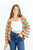 Rainbow Reef Knit Cardigan Sweater