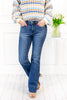 Stylish Step Trouser Hem Bootcut Vervet Jeans