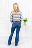 Stylish Step Trouser Hem Bootcut Vervet Jeans