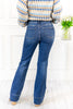 Stylish Step Trouser Hem Bootcut Vervet Jeans