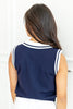 Casual With Class Polo Style Knit Tank Top